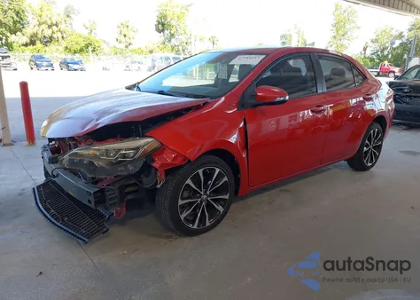 2017 Toyota Corolla Se из США, поврежденный, VIN 2T1BURHE7HC844796